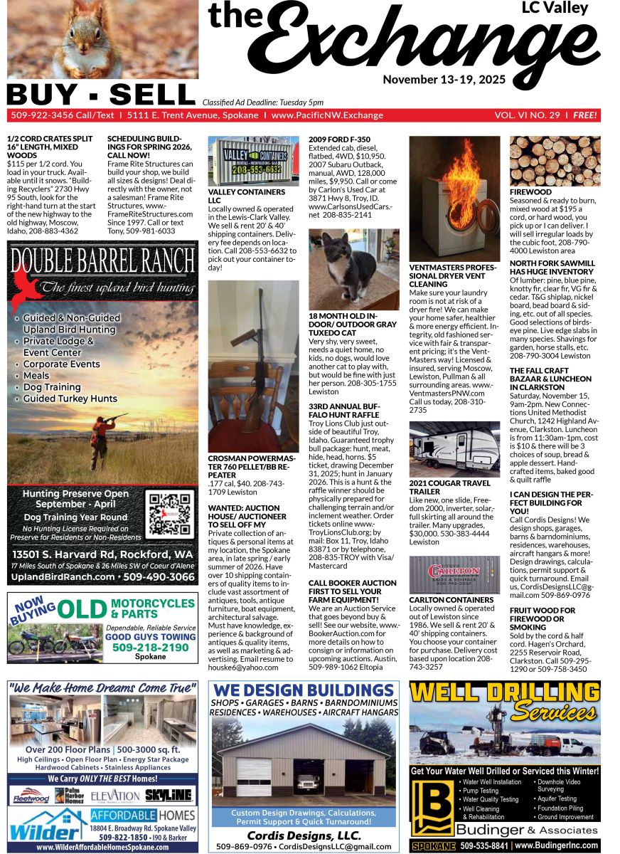 Front Cover of the LC Valley edition of the Exchange