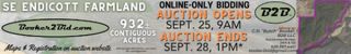 462461 - KINCAID RE 932+/- ACRES