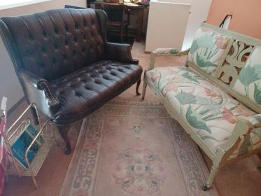 TWO REALLY NICE SETTEES