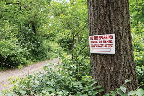 DO NOT TRESPASS