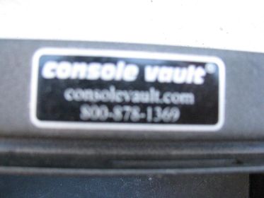 CONSOLE VAULT/ SAFE