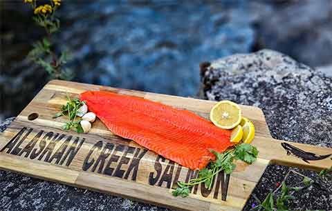 ALASKAN CREEK SALMON ALASKAN CREEK SALMON