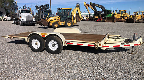 2001 TRAIL KING TK12U 12K TILT TRAILER 2001 TRAIL KING TK12U 12K TILT TRAILER