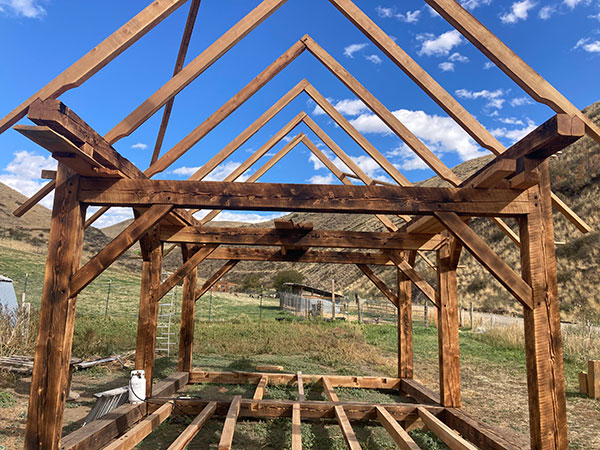 TIMBER FRAME CABIN