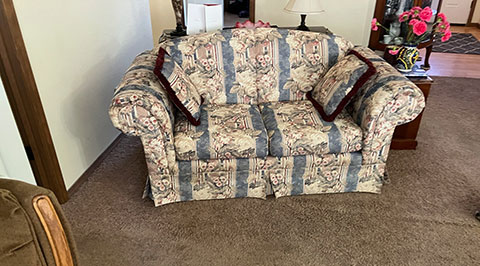 LOVE SEAT & DAVENPORT SOFA SET