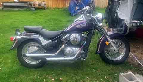 2001 KAWASAKI VULCAN 850 ROAD BIKE
