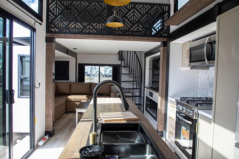 THIS LOFT TRAVEL TRAILER WITH 5 SLIDES  