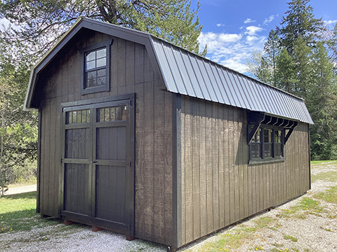 RUSTIC STORAGE SHEDS, CABINS, STUDIO, WORKSHOPS