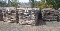 LARGE SELECTION OF FLAGSTONE & ARCHED GREENHOUSE (1 LEFT)