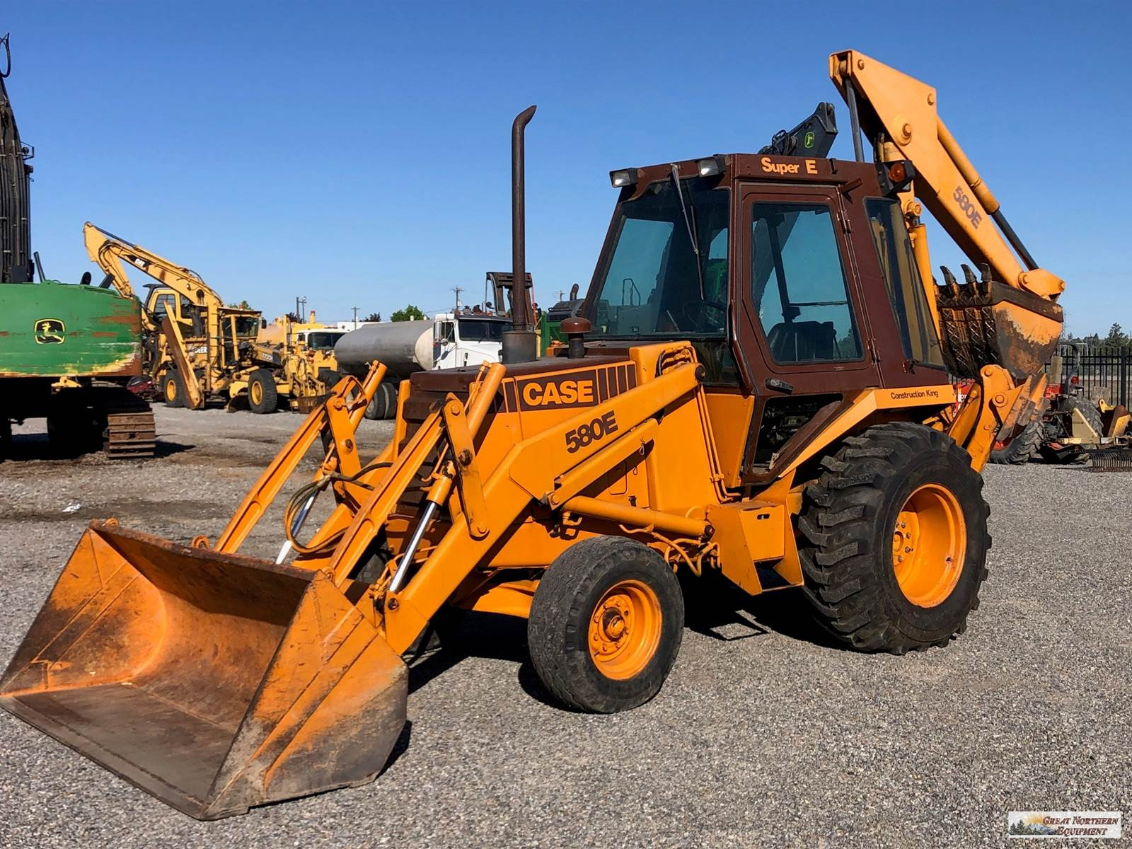 1986 CASE 580E BACKHOE