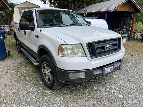 2004 FORD F150 4x4 CREW CAB SHORT BOX