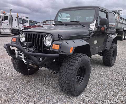 1998 JEEP WRANGLER TJ WITH CHEVY LS1 4160E TRANS