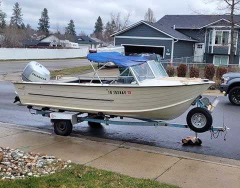 1972 18' STARCRAFT ALUMINUM HOLIDAY PLEASURE CRAFT