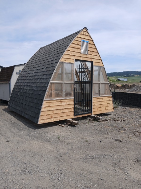 CUSTOM FIRE PITS, ARCHED GREENHOUSES
