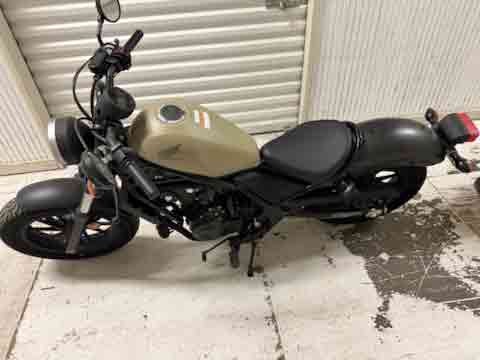 2019 DESERT SAND HONDA REBEL 500CC