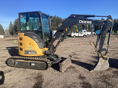 2018 JOHN DEERE 30G MINI EXCAVATOR