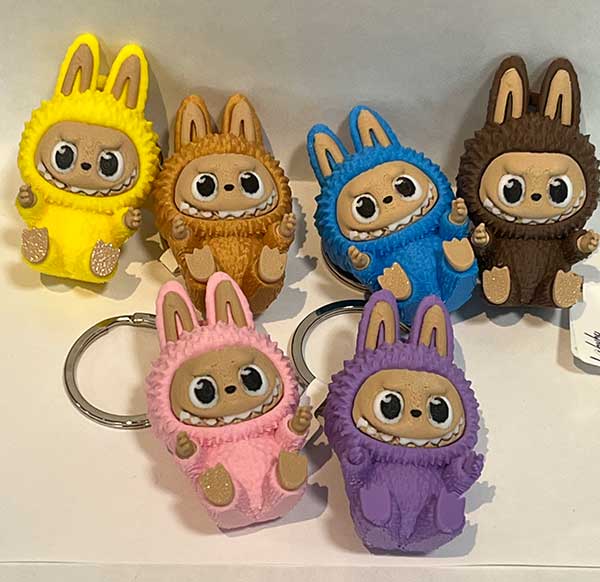 3D BUBU KEYCHAINS NOW AVAILABLE AT THE TROVE!
