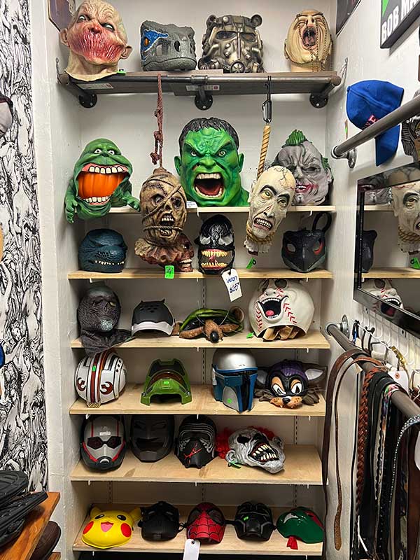 HALLOWEEN MASKS AVAILABLE AT THE TROVE