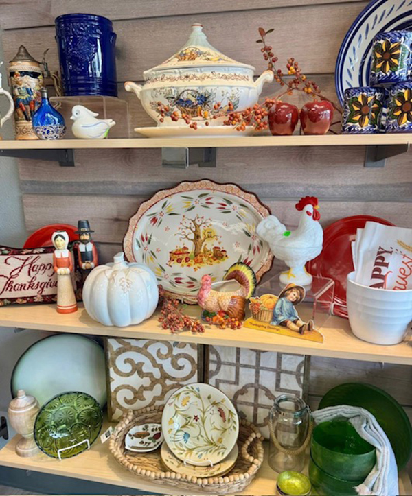 THINK FALL ENTERTAINING WITH HELP FROM DISCOVERY SHOP