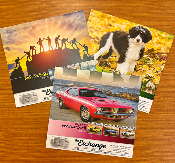 GRAB YOUR 2026 EXCHANGE CALENDARS