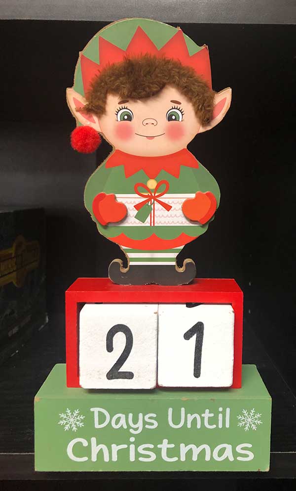 THERE ARE LESS SHOPPING DAYS AS CHRISTMAS IS GETTING CLOSER