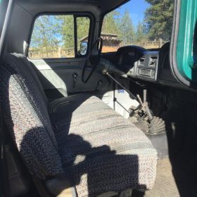 1961 CHEVY 1 TON FLAT BED, 235 6 CLY, 4 SPEED