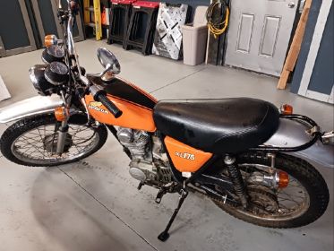 CLASSIC 1973 HONDA 175XL MOTORCYCLE