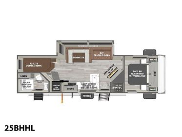 2025 FOREST RIVER BUNKHOUSE HYPER-LYTE AT ONLY 6898 LBS