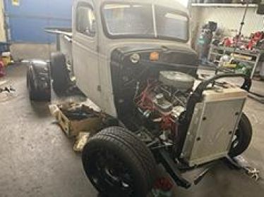 1946 CHEVY PICKUP SHORT BED BUILT 383 