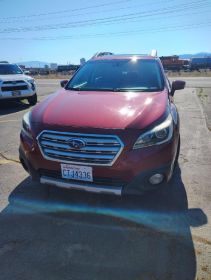THIS VERY CLEAN 2017 RED SUBARU OUTBACK