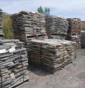 FLAGSTONE, CUSTOM FIRE PITS, NEW STOCK OF FEATURE BOULDERS
