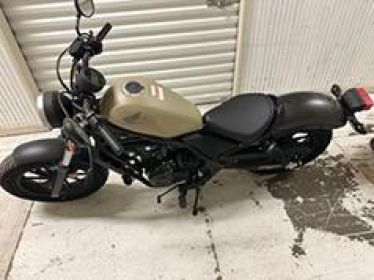 2019 DESERT SAND HONDA REBEL 500CC