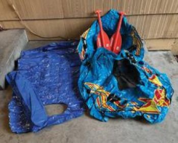 RIVER FLOAT PACK & FISHING GEAR