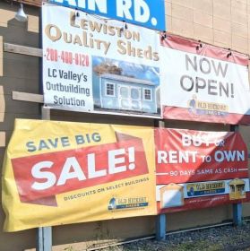 LEWISTON QUALITY SHEDS LC VALLEYS OUTBUILDING SOLUTIONS