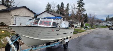1972 18' STARCRAFT ALUMINUM HOLIDAY PLEASURE CRAFT