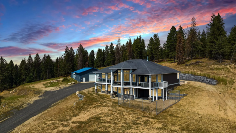 SECLUDED RETREAT ON 30 ACRES - ELK, WA - CALL NOW TO SEE!