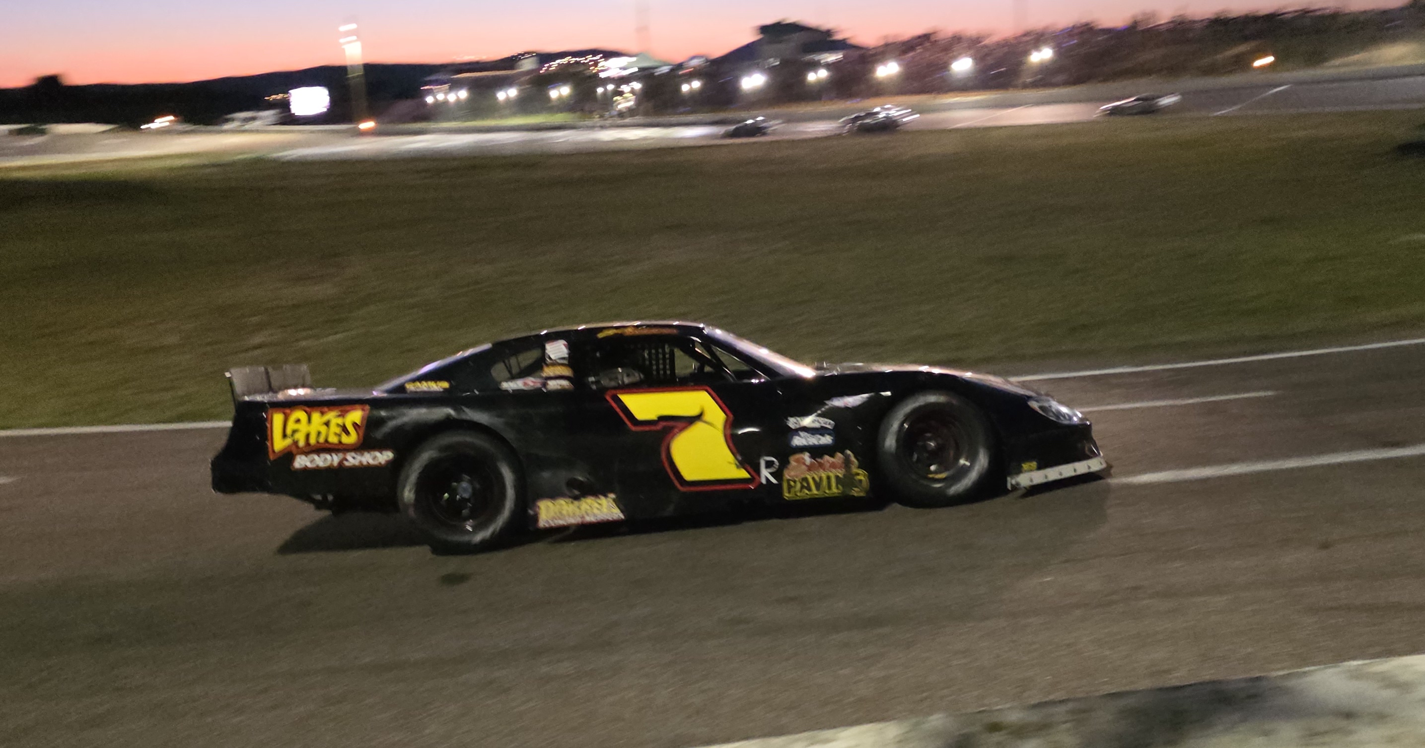 Jerry Ruth in his refurbished nostalgia top fuel car