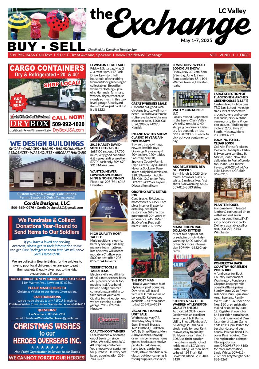 Front Cover of the LC Valley edition of the Exchange