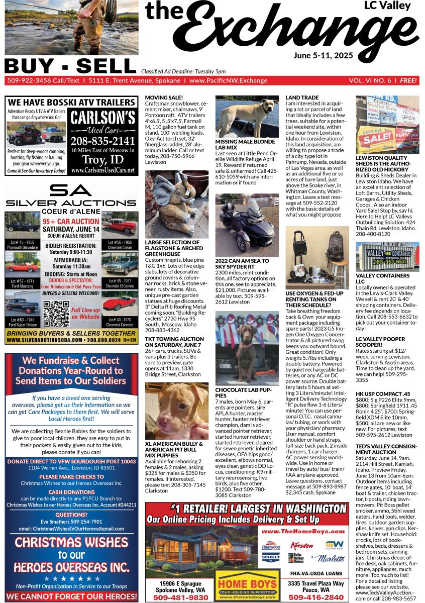 Front Cover of the LC Valley edition of the Exchange