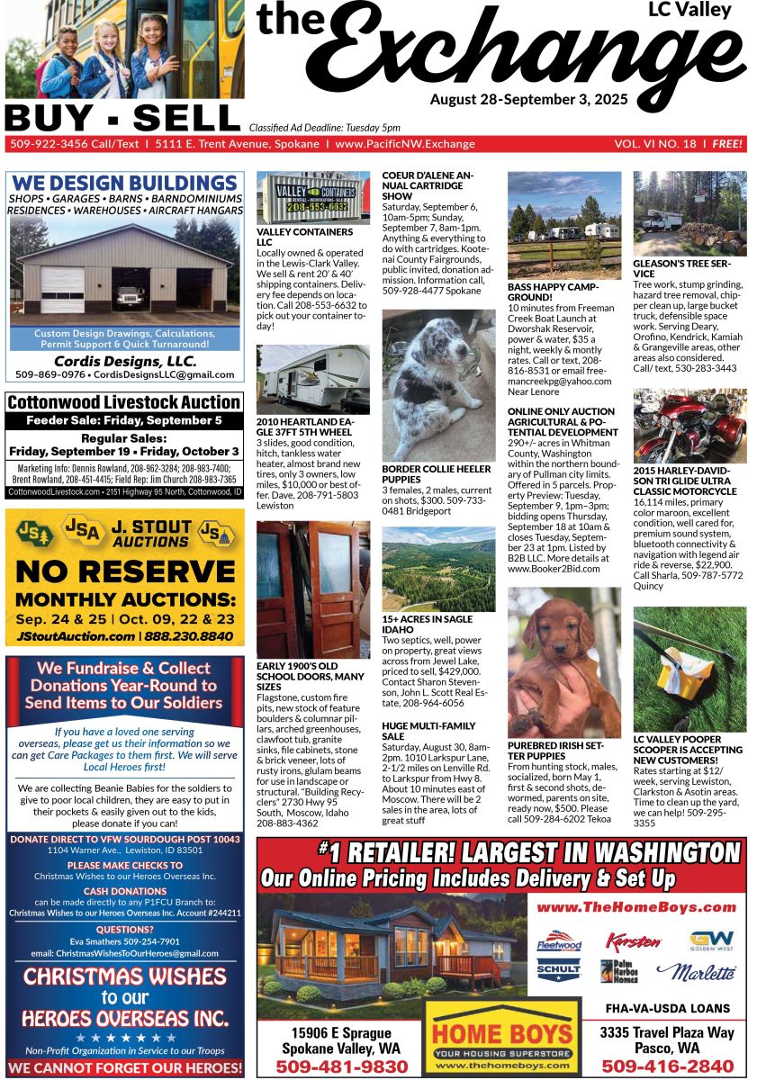 Front Cover of the LC Valley edition of the Exchange