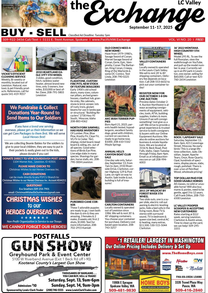 Front Cover of the LC Valley edition of the Exchange